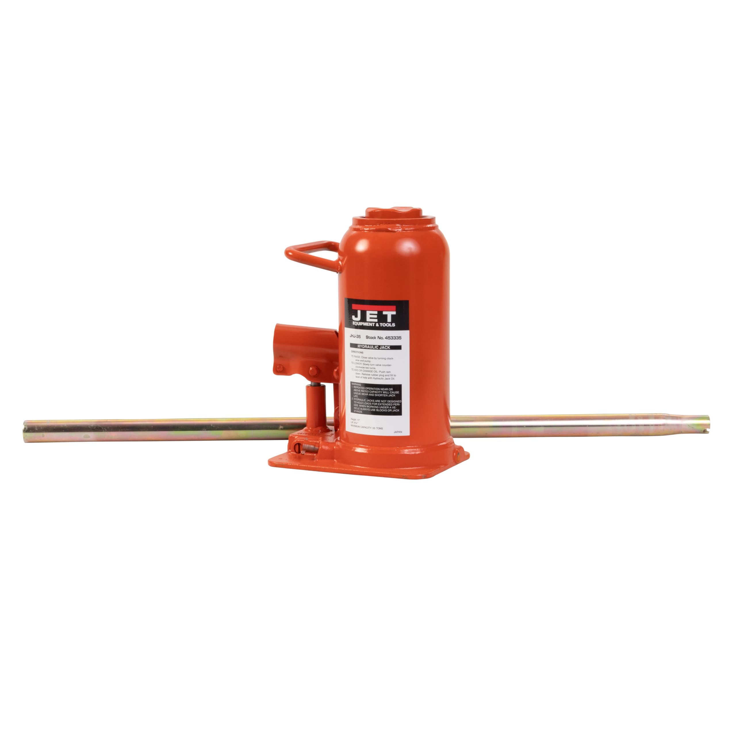 Amazon.com: JET 35-Ton Hydraulic Bottle Jack w/ Handle (JHJ-35
