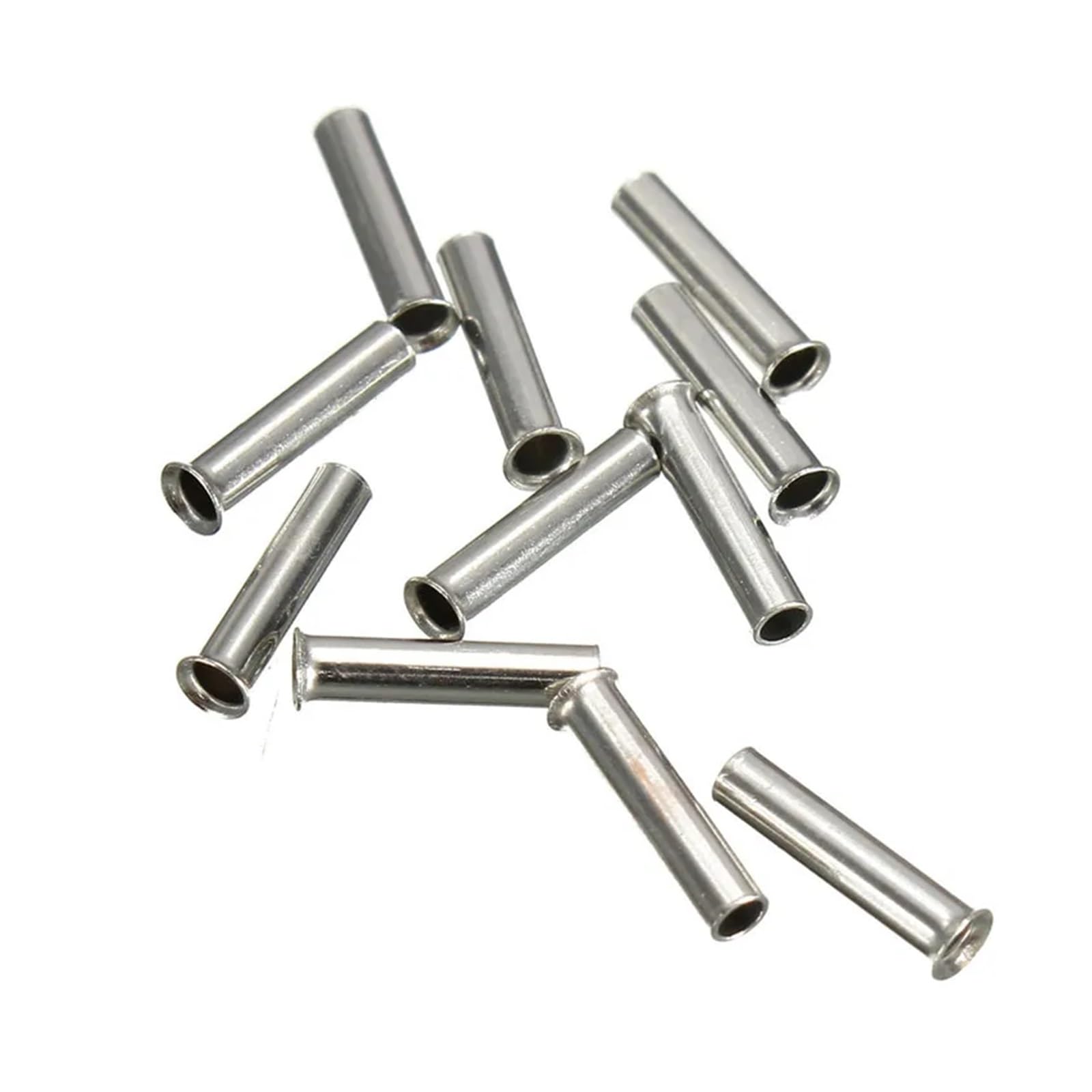 600 Pezzi 0,5 Mm2-6 Mm2 22-10 AWG Filo Di Rame Non Isolato Nudo - Foto 8