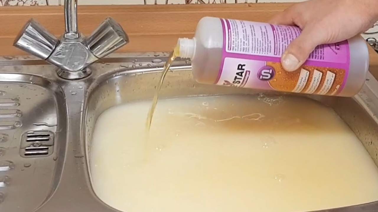 FREE STAR hochkonzentrierter Abflussreiniger, flüssig - 2x 1000 ml im Set