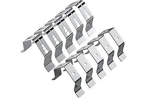 10-Piece Thermometer Holder Clip for Grills