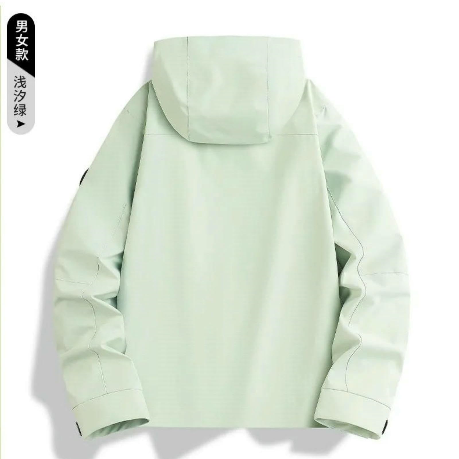 Regenponcho Leichte wasserdichte 3-in-1-jacke Für Damen, Mit Kapuze, Verstaubare Windjacke Wandern, Camping, Radfahren, Festival -lila-4xl
