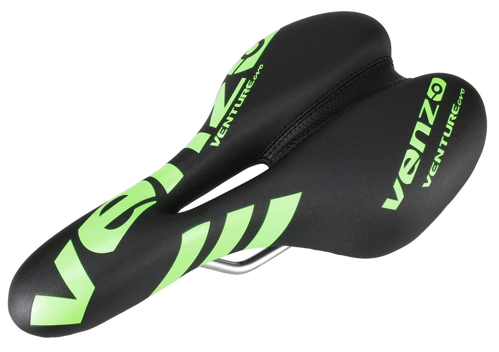 Venzo Comfortable Bike Bicycle Saddle Seat - for MTB, Road, Exercise, Trekking, Folding, Hybrid & Cruiser Bikes - XC Saddle Seat
