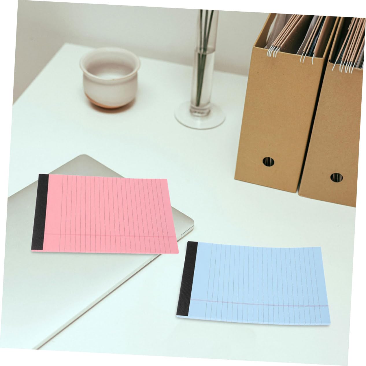 VILLCASE 8 bloc-notes juridique blocs-notes cahier ligné point liste journal Cahier de prise de notes Cahier de notes juridiques Cahier de notes déchirable blocs de papier petit bloc-notes