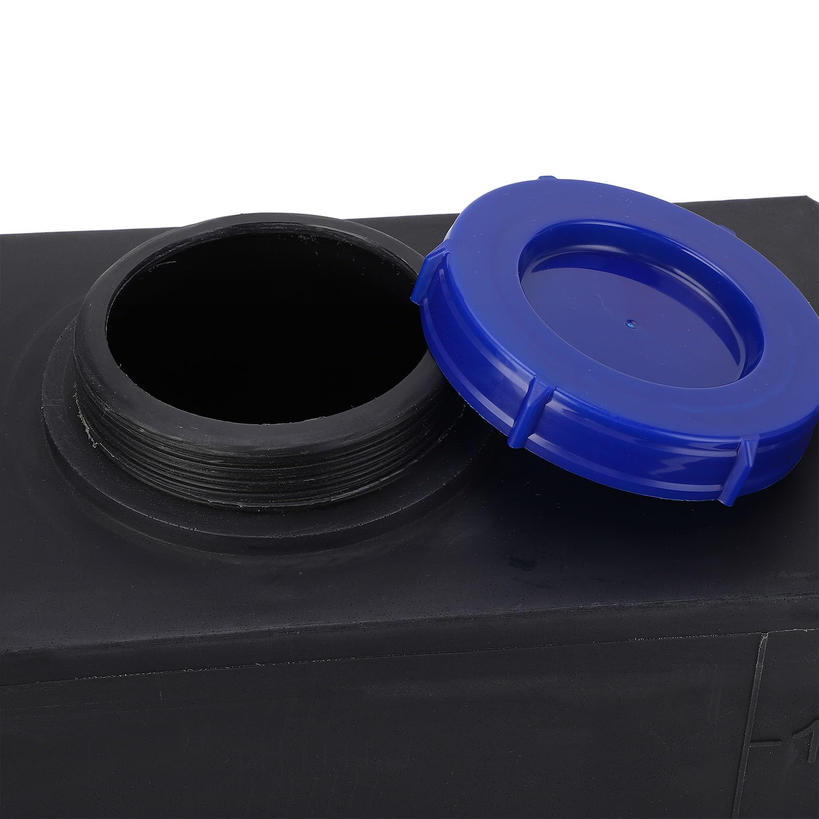 RV Square Réservoir D'eau Noire de 5 Gallons, Stockage Résistant à la Chaleur et au Froid pour Remorques, Bateaux, Yachts