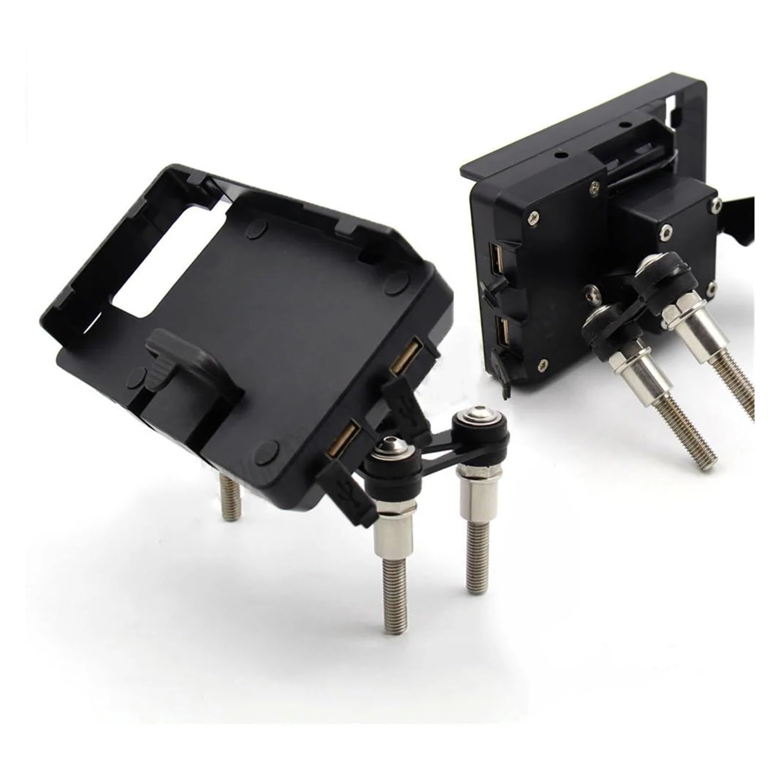 GPS Smartphone Navigationshalterung Für F900R Für F900XR Für F 900 R Für F 900 XR Für F900 R 12mm Lenker Handy-Navigation Halterung USB Lade(Bracket)