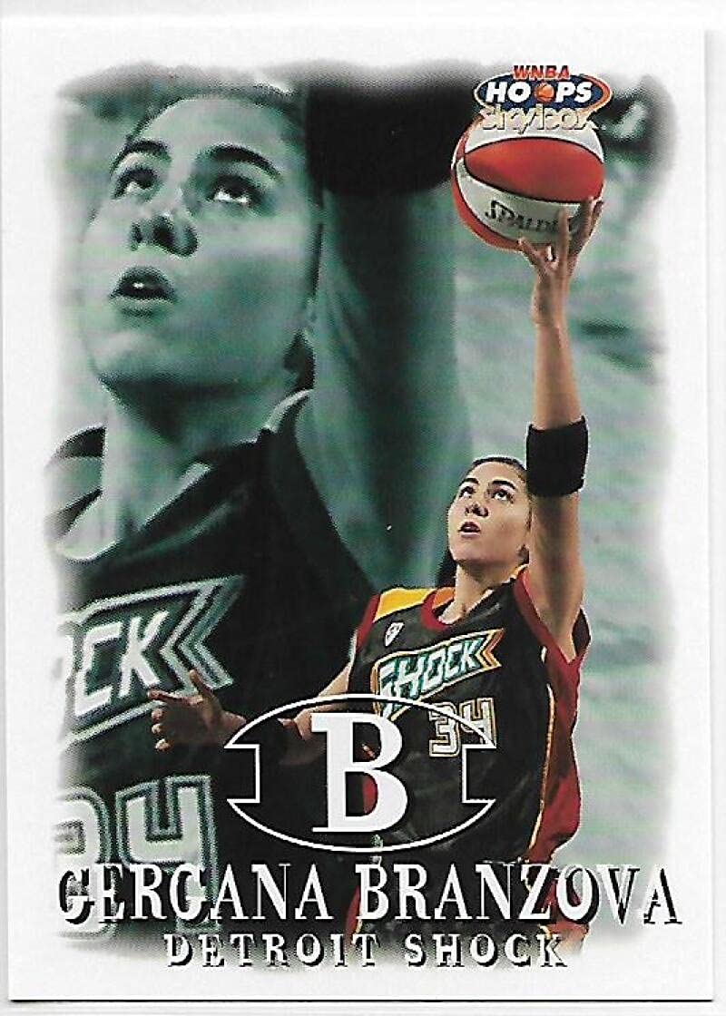 Amazon.com: 1999-00 Hoops WNBA #99 Gergana Branzova NM-MT RC