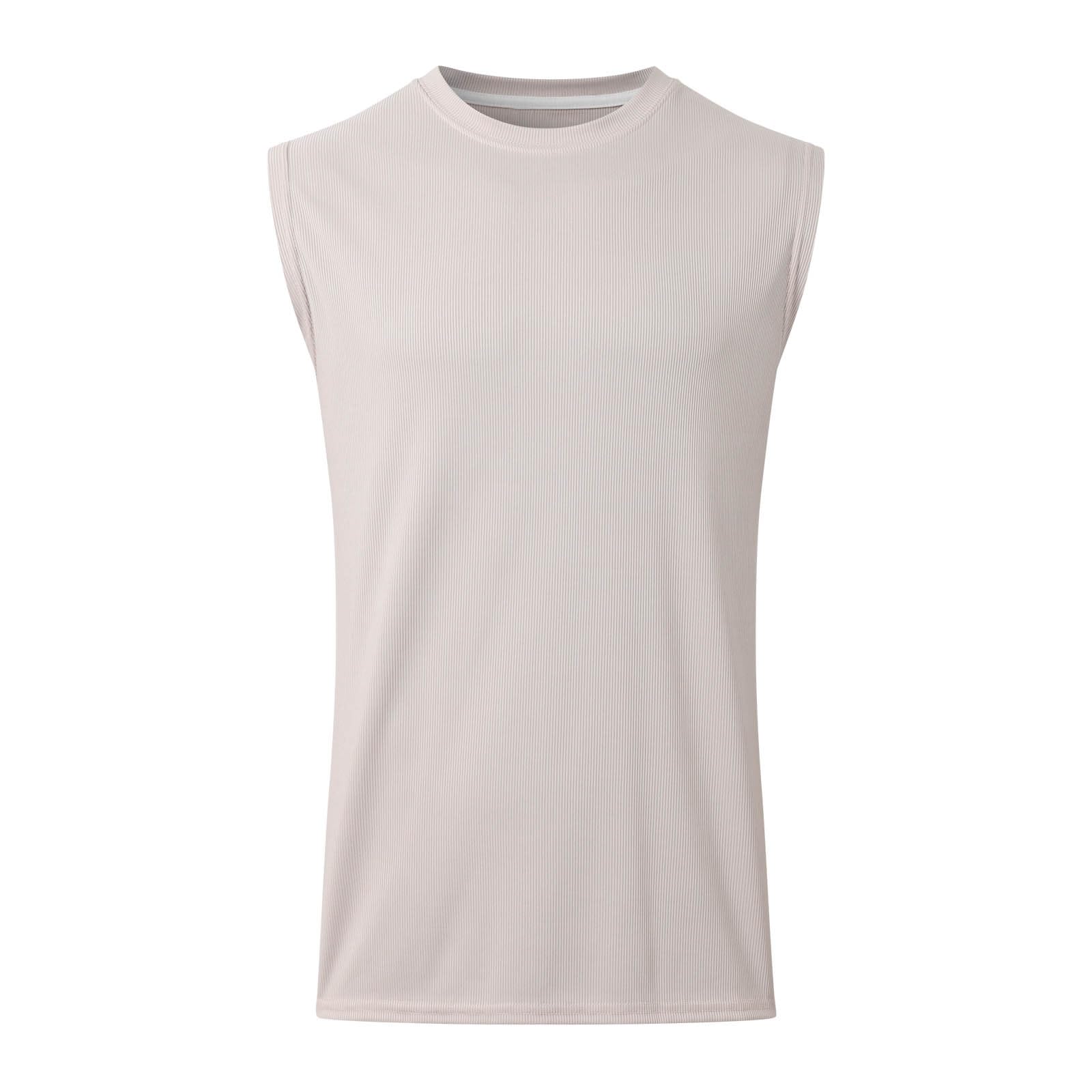 Ensemble Homme Chic 2 Pièces avec Debardeur Jacquard Uni + Pantalon Survetement Taille Elastique Ensembles de Pyjama Ete Grande Taille Tee Shirt sans Manche Oversize + Pantalons de Sport Décontracté