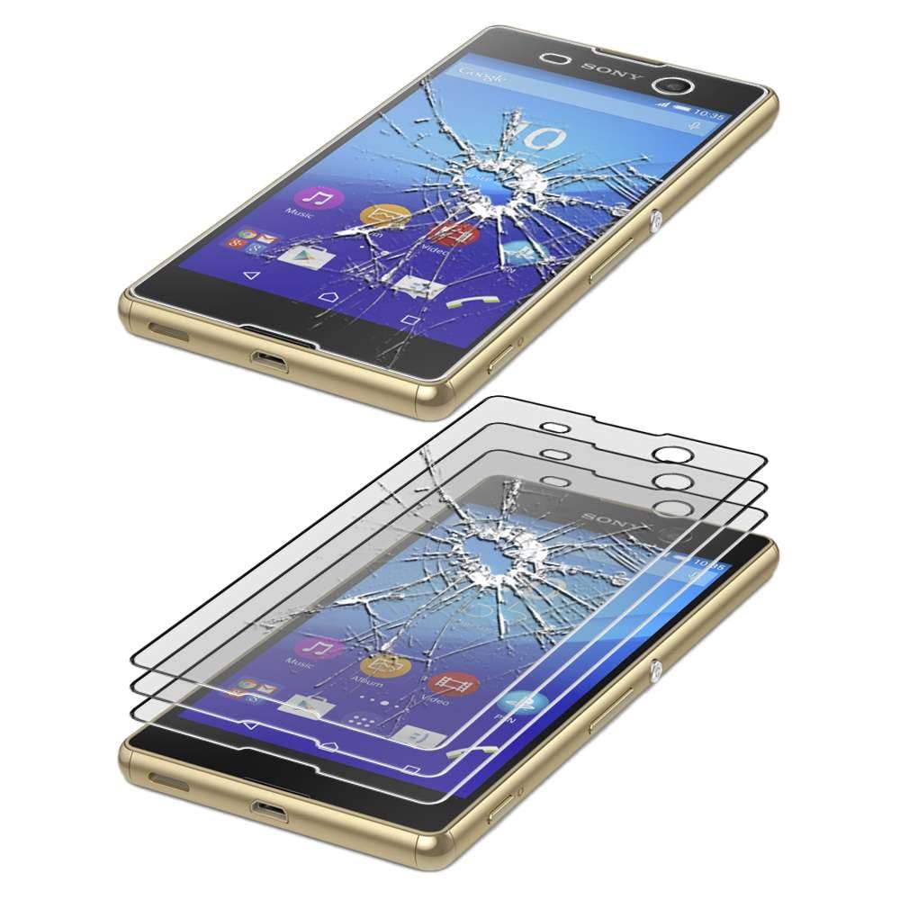 ebestStar - Pacco x3 Vetro Temperato Compatibile con Sony Xperia M5 M5