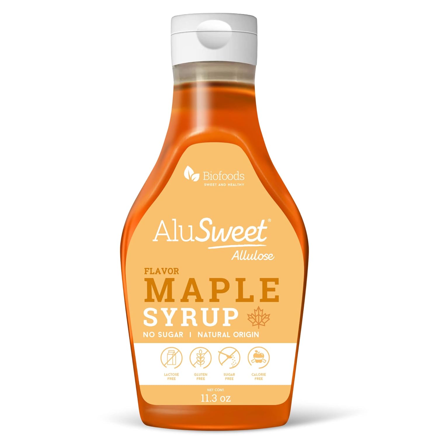 Alusweet Maple Syrup Sugar Free Syrup Liquid Allulose