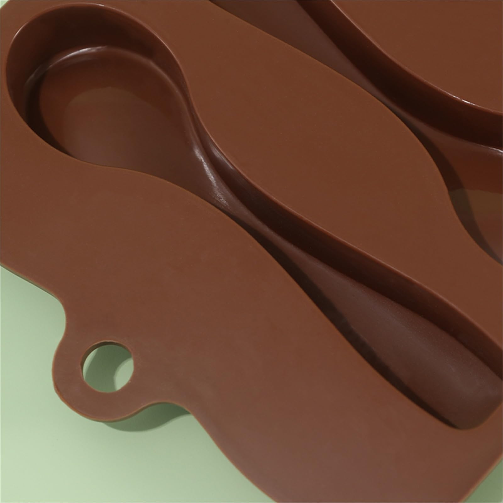 Juego de 3 moldes silicona for hornear, decorar pasteles y chocolates. Incluye seis cucharas for hacer donas, otros dulces Para Repostería Y Postres