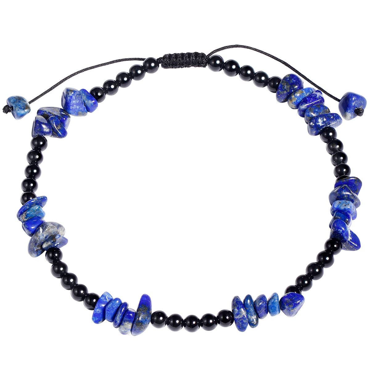 Jewboo Quartz Crystal Tumbled Chip Beads with Agate Beach Anklet Bracelet for Women Essential Oil Diffusers Gemstones and Crystals Foot Jewelry Spiritual Gifts (8.5-10 Inches)