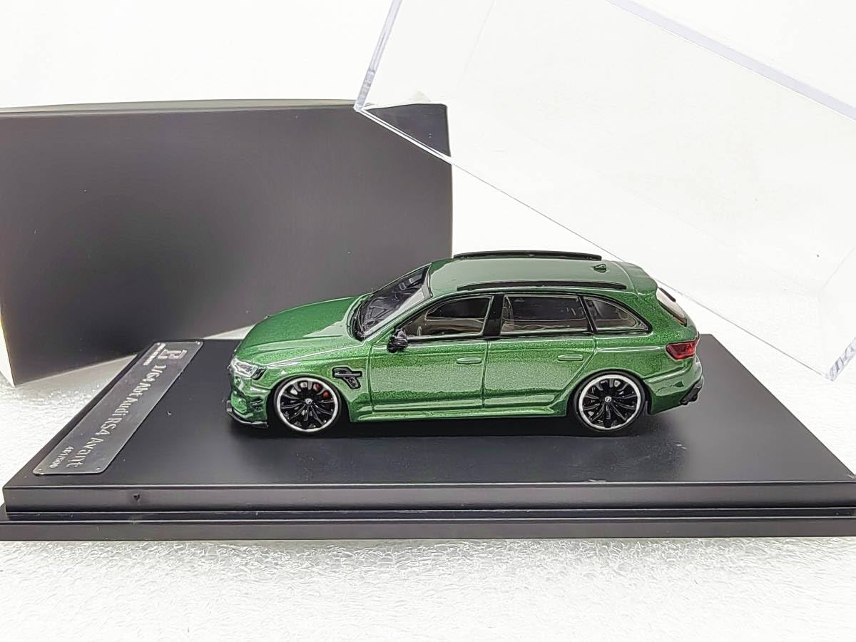 アウディ別注RS4 1/43 1/43 Minichamps 2004 Audi RS4 (Blue Metallic) Car Model