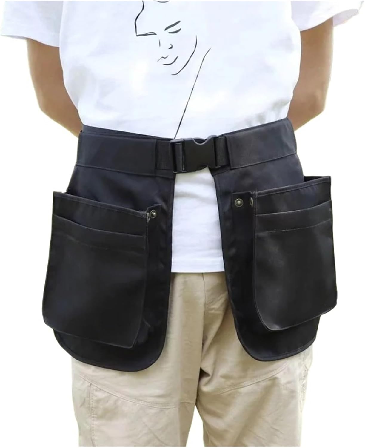 Tool Apron Travel Waist Bag Outdoor Leisure Camping Gardening Workwear Lightweight Men's and Women's Apron