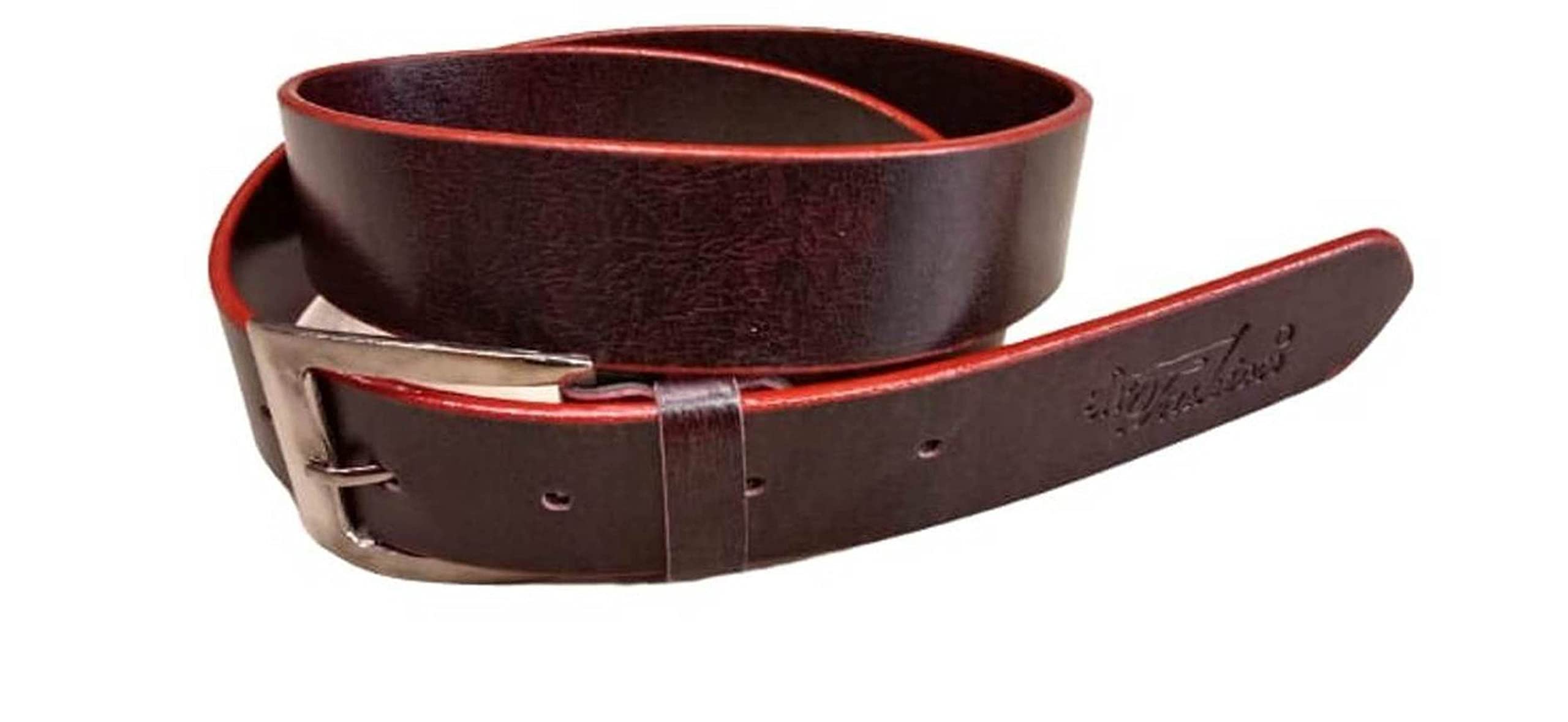 Shree Fashion Synthetic Leather Belt Needle Pink Point Buckle