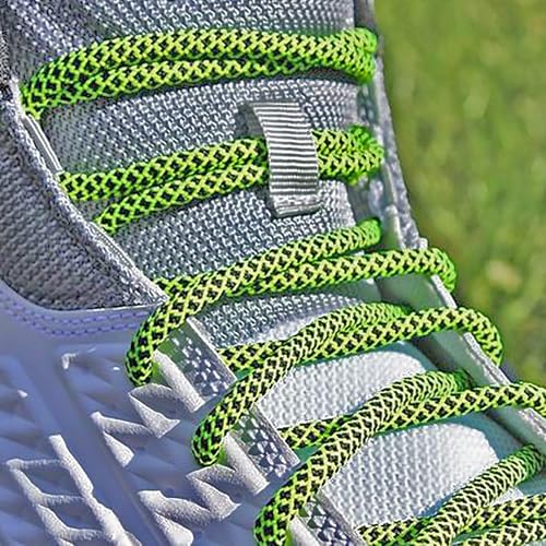 Image of Round Rope Shoelaces - 2 Pack (Red) - 1.25 inch W x 6.25 inch L x 1.25 inch H