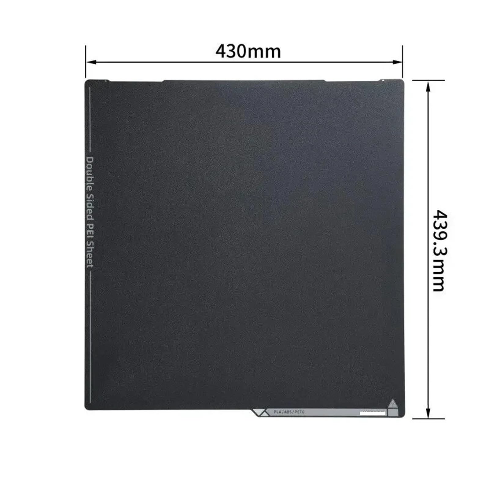 Compatibile con ANYCUBIC, piastra di costruzione K3M | Piastra di costruzione flessibile in acciaio for molle for K3M, adesione magnetica, superficie resistente