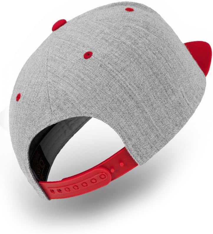 Yupoong Custom Logo Embroidered 6089M Classic Snapback. Place Your Own Design or Company Logo Embroidery