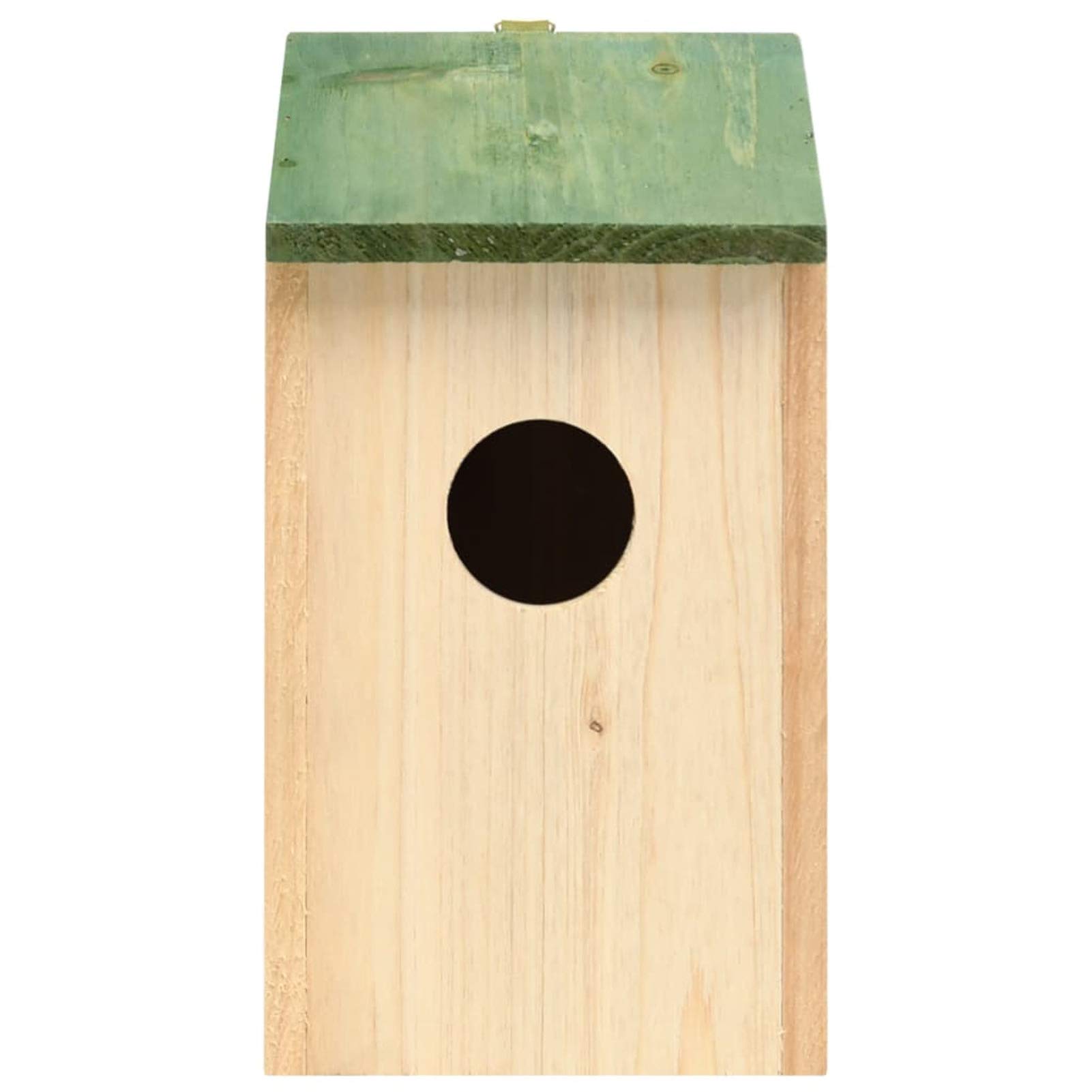 Tidyard Nido Artificiale Casetta per Uccelli in Legno, da Appendere, Porta Piccola Apertura 12x12x22cm,Uccelli Selvatici in Legno, da Esterno