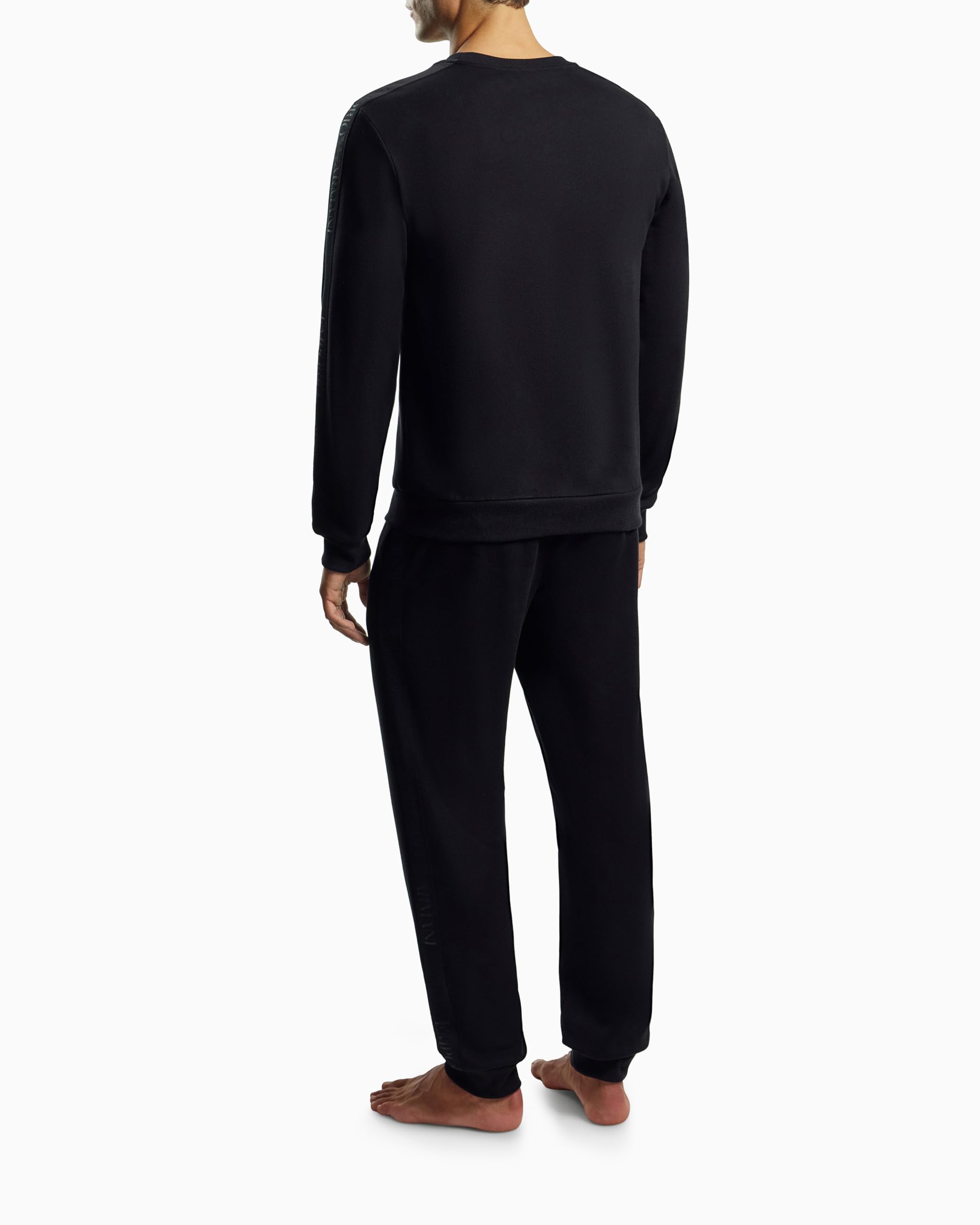 Emporio Armani Basic Terry Loungewear Tracksuit TUTA Uomo (Pacco da 1)