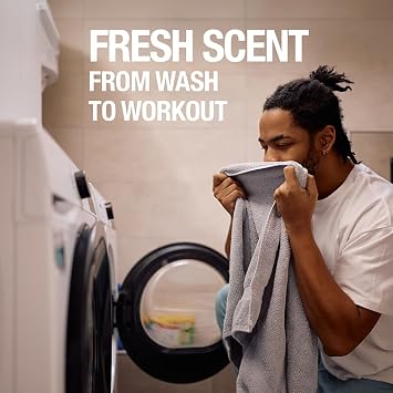 HEX Performance Fabric Booster, Fresh Scent, 100 Loads (Pack of 2) Activewear Fabric Conditioner Alternative for Softness, Stretch & Odor Control, Sensitive Skin Safe, HE Compatible, Eco-Friendly