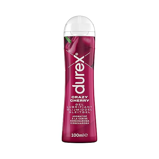 Durex Play Crazy Cherry - 100 Ml En Oferta Durex Gel Lubricante Crazy Cherry – Sabor Cereza – Lubricante A Base De Agua – 100 Ml