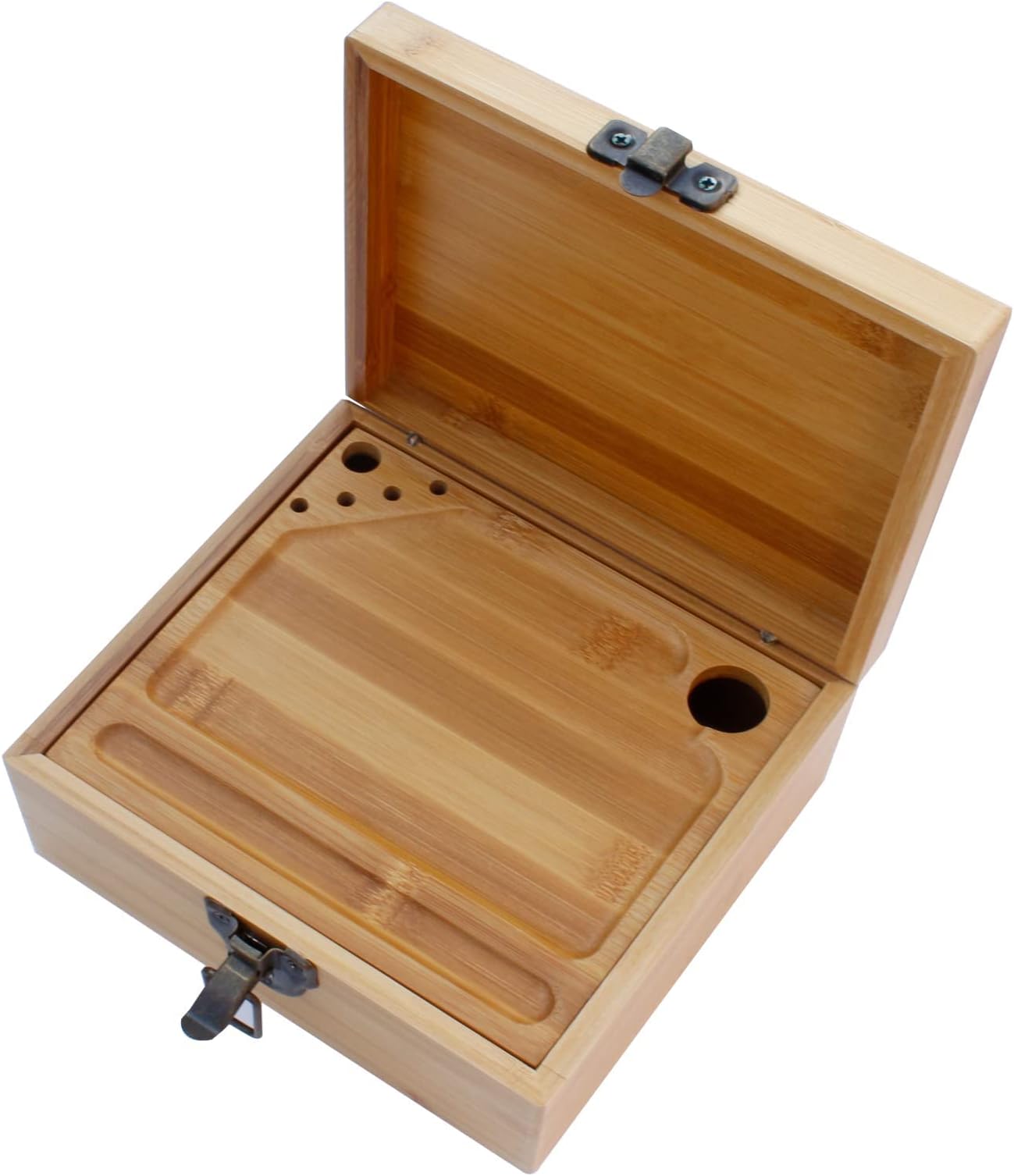 Bamboo and wooden multifunctional storage box, vanilla box, storage box