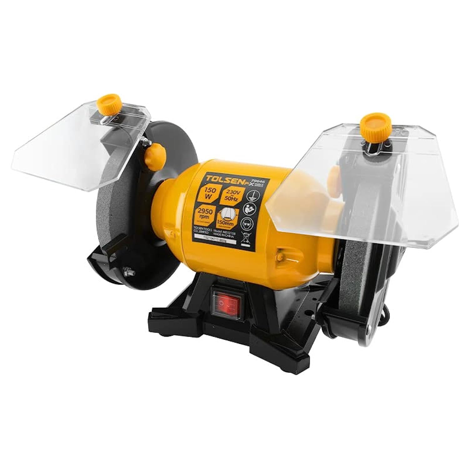 Tolsen - Bench Grinder,79646,150W, 6"/150Mm