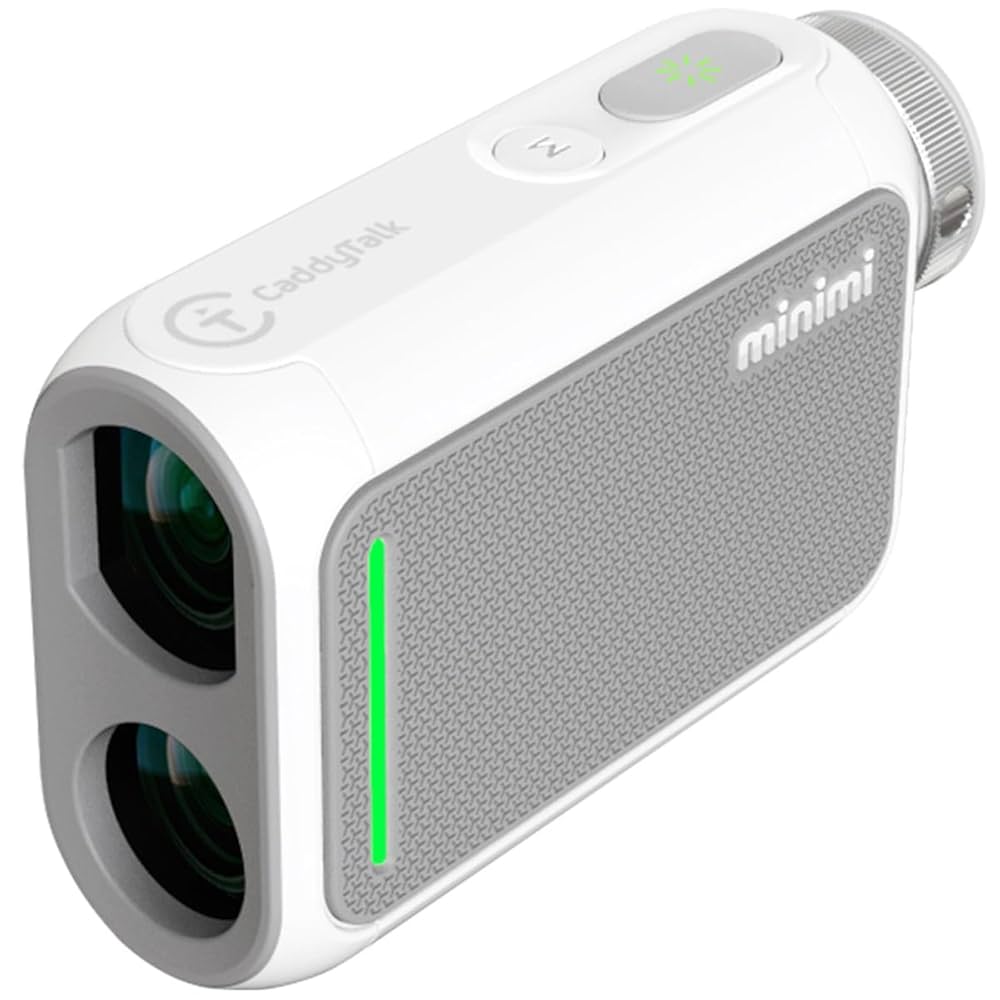 キャディトークminimi ゴルフ用距離計 ホワイト Amazon.co.jp: CaddyTalk(キャディトーク) ゴルフ 距離測定器