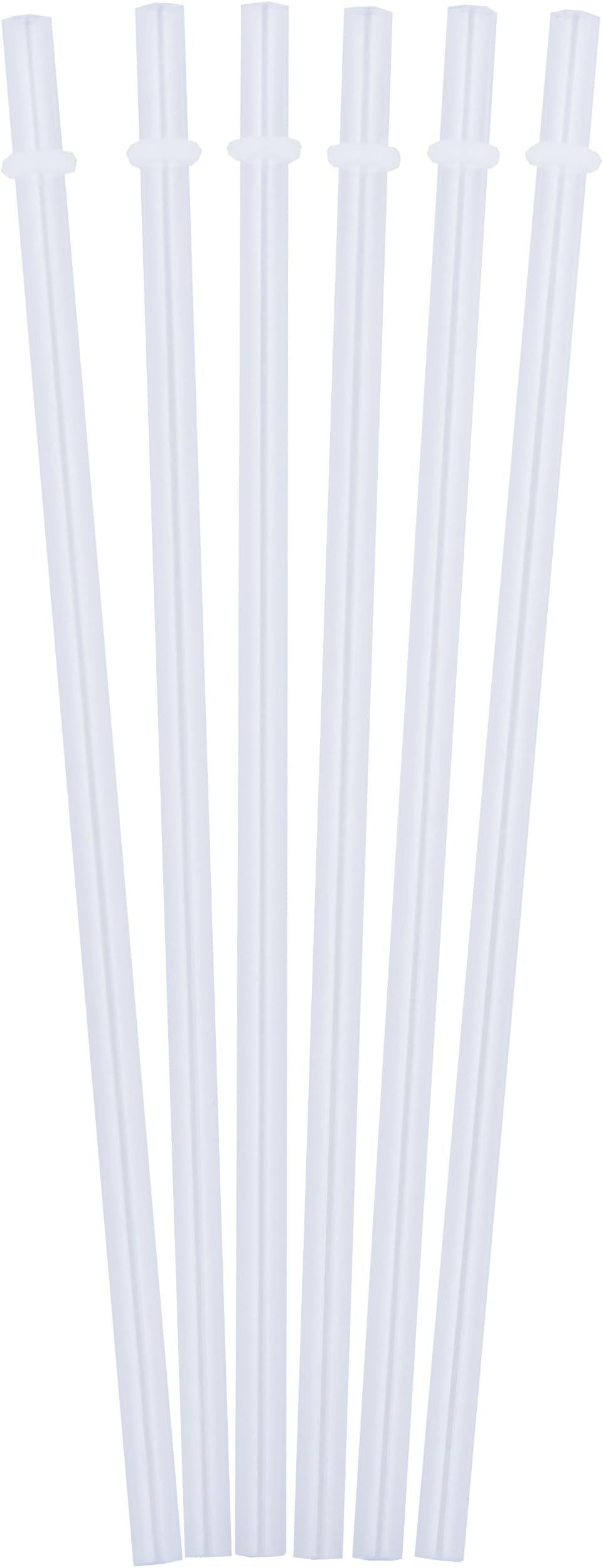 Reusable Drinking Straws 6 Piece | BPA Free | Fits Tervis, Signature & Other Tumbler Brands Straws