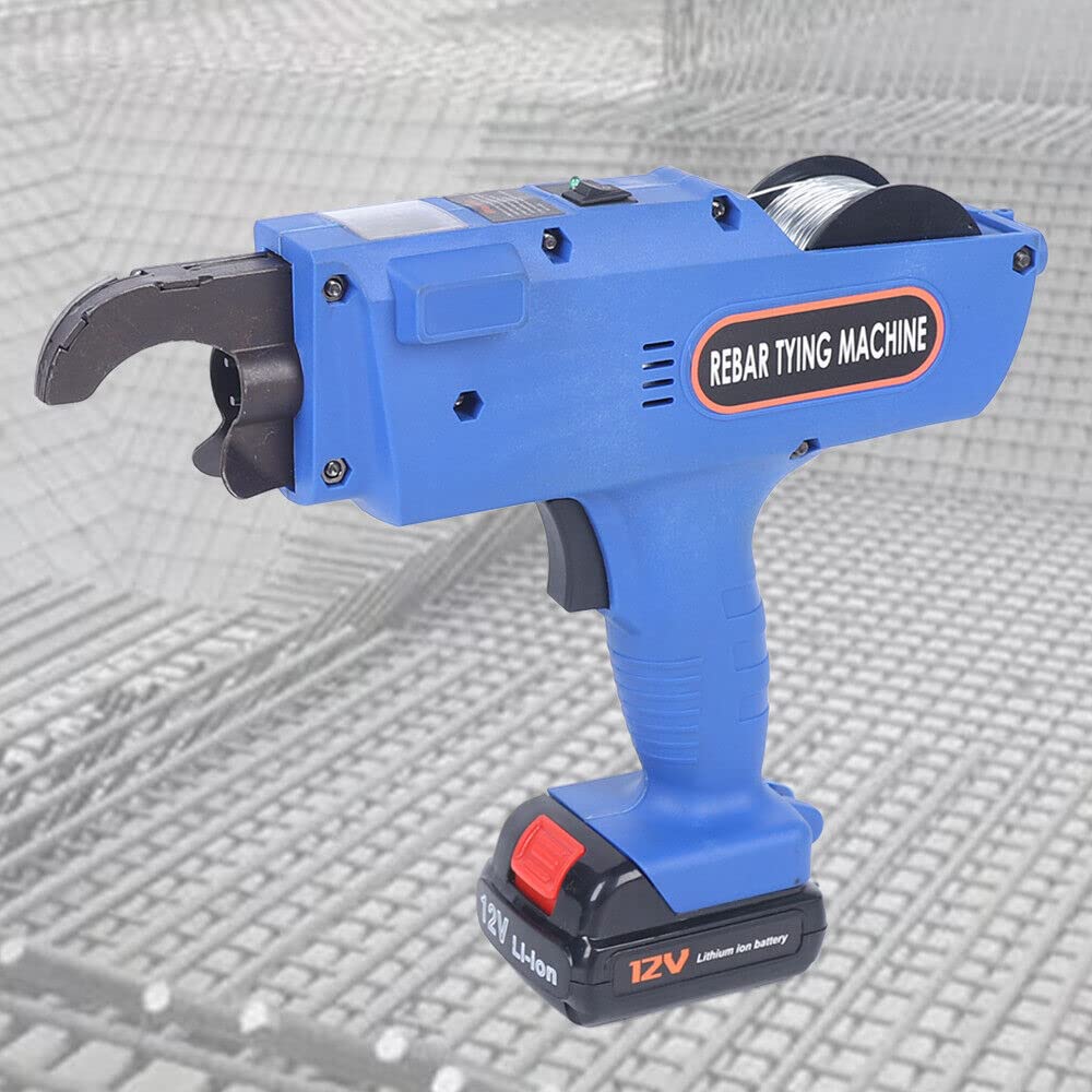 Relieuse automatique d'armature 8-34 mm avec 2 batteries - Machine à relier béton armé