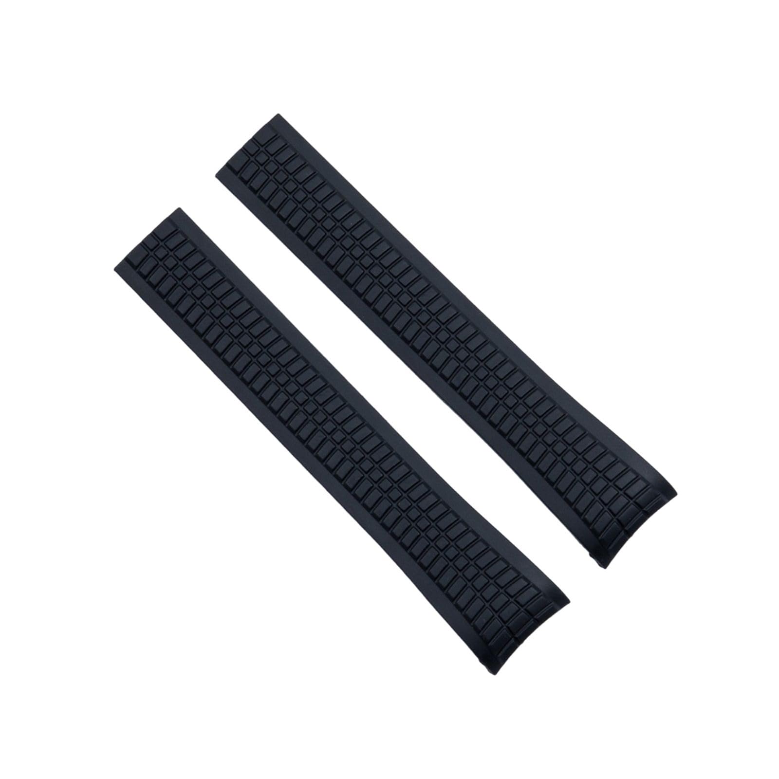 Bracelet montre silicone 21mm pour Aquanaut Philippe 5164a 5167a 5968a noir