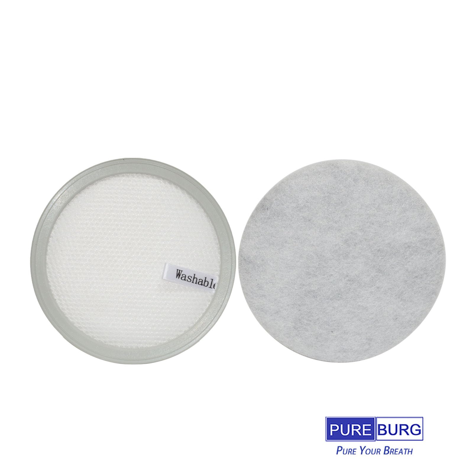 PUREBURG Replacement Filter Kit for HomeRunPet Ultra Quiet Dog Grooming Vacuum HC-15, 2 Filter Cartridge & 8 Filter Pad, Pet Vacuum Filter