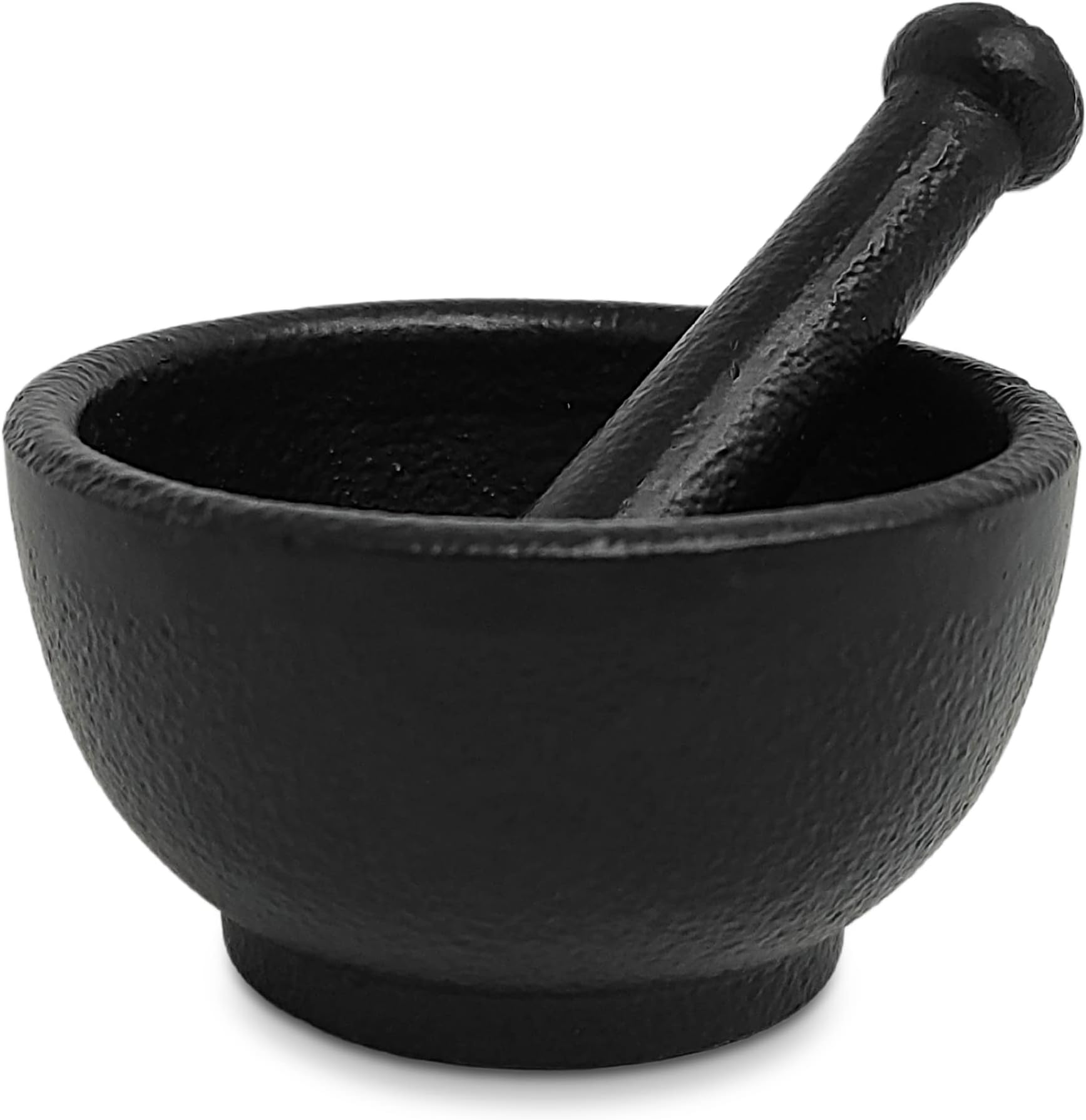 Cast Iron Cauldron Mortar and Pestle Set (MP1- Cast Iron MP 3")