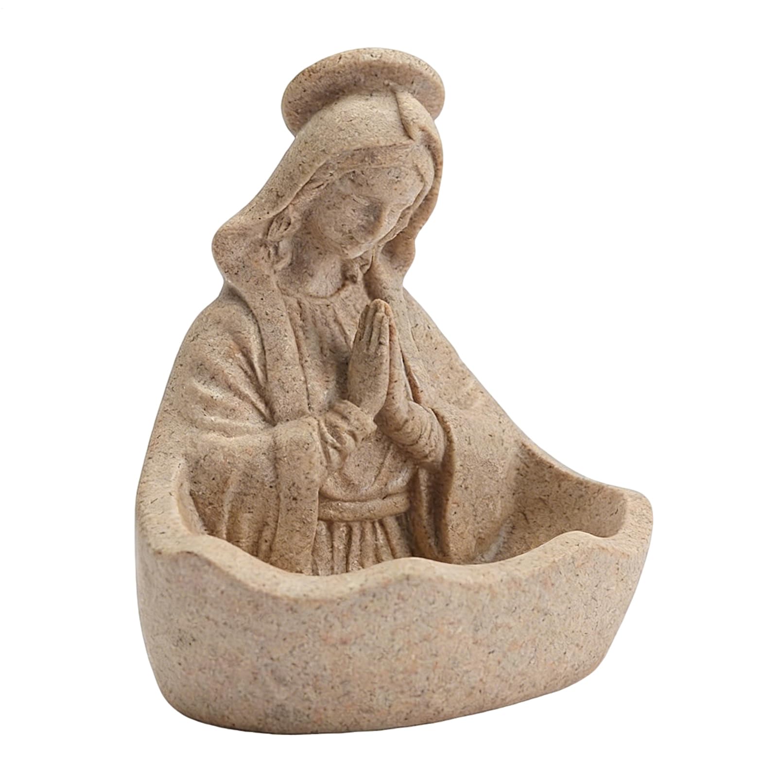 Figurine Vierge Marie 14 cm pour ne plus perdre son chapelet pendant la prière