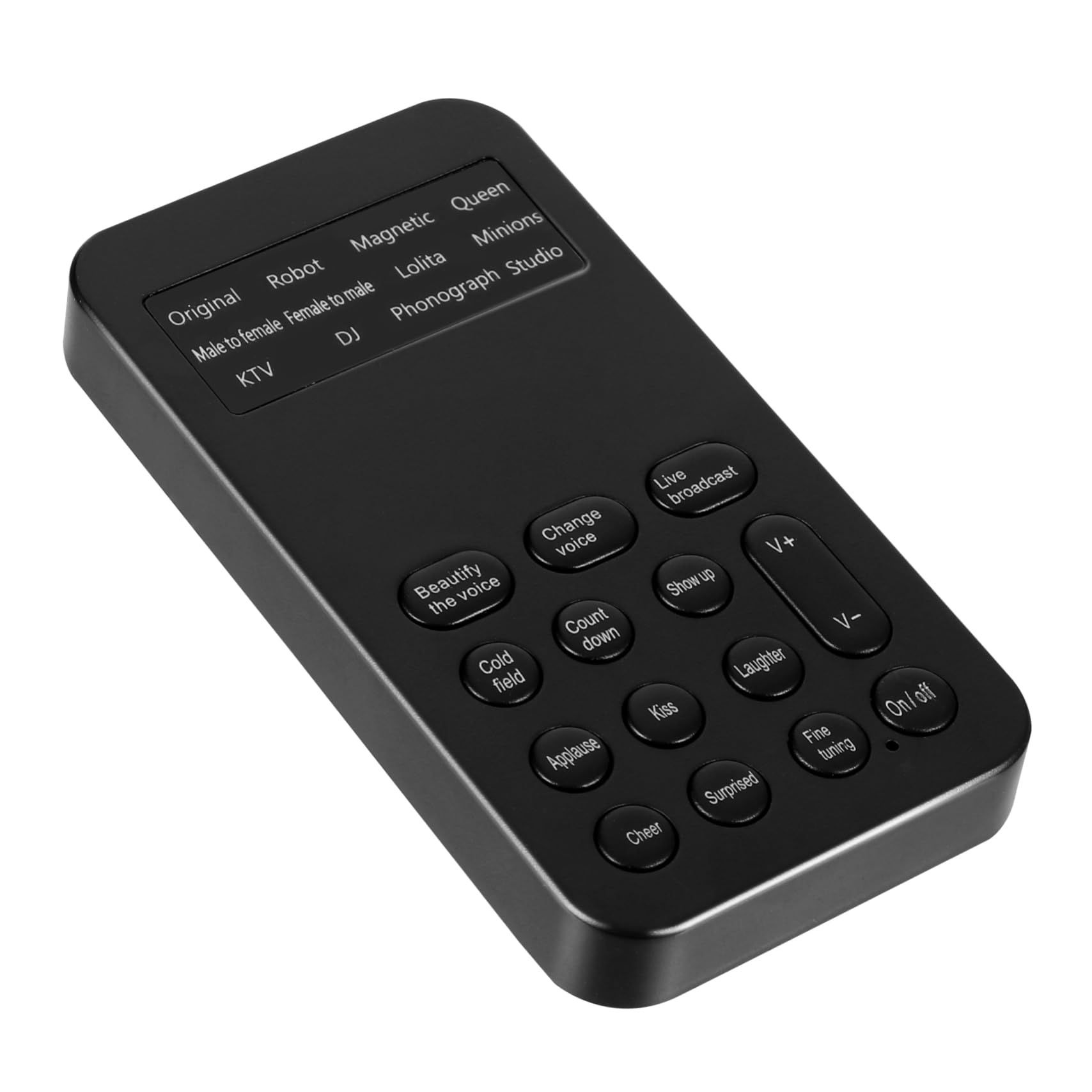 Homoyoyo Mini Voice Changer Sound Card Voice Beautifier for Streaming Video Chat Sound Effects Compatible Mobile Computer Easy to Use Portable Design-image-7