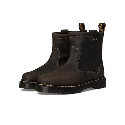 Dr. Martens Anistone Lo Leather Boots Boots Charcoal Grey