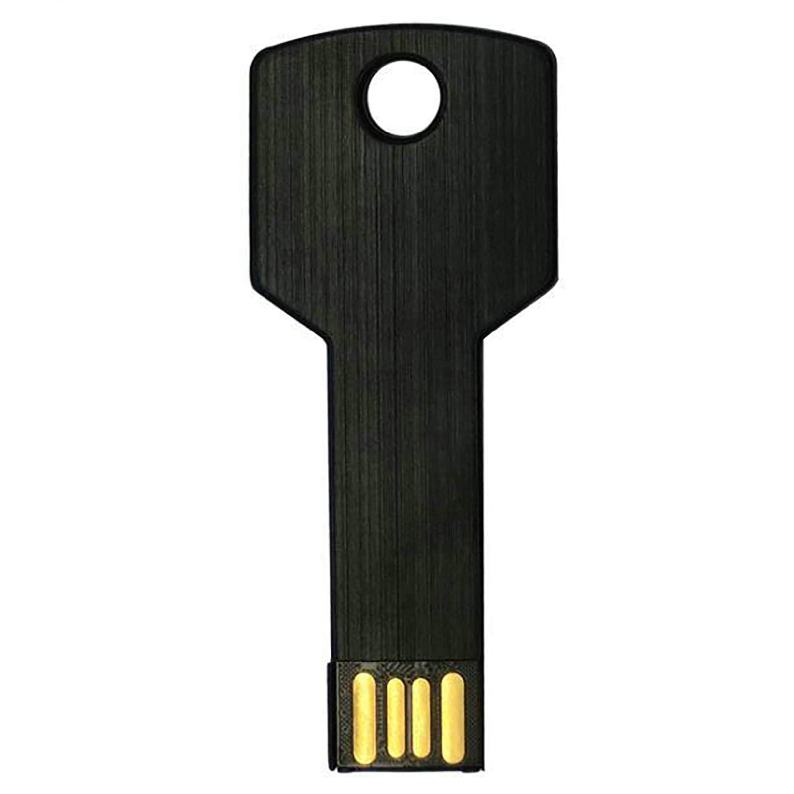 Buy PENDRIVE USB METAL KEY 32 64GB 128GB KEYCHAIN EXTERNAL WATERPROOF