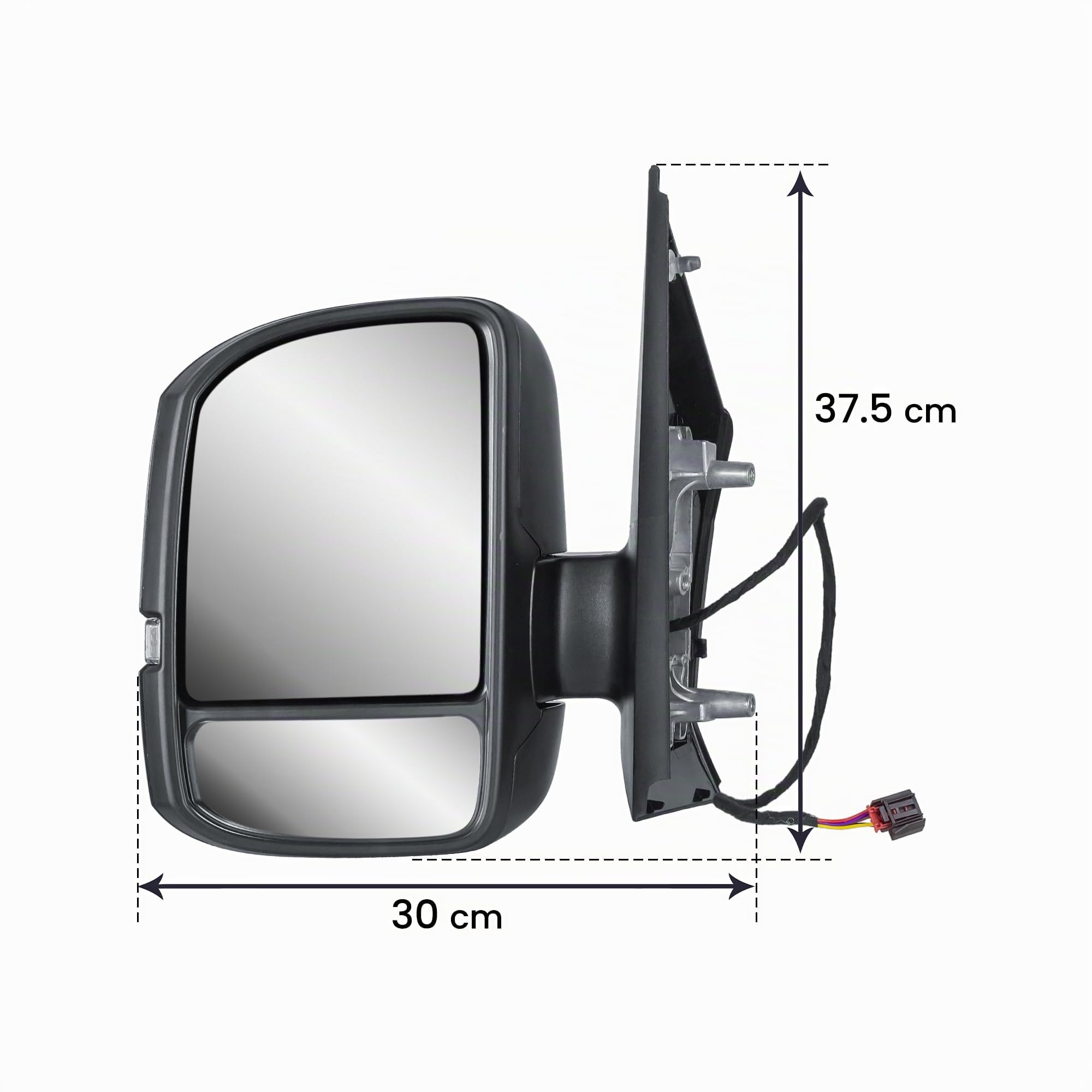 Espejo retrovisor izquierdo eléctrico y calefactable para VW Crafter Man GTE 2017-2024