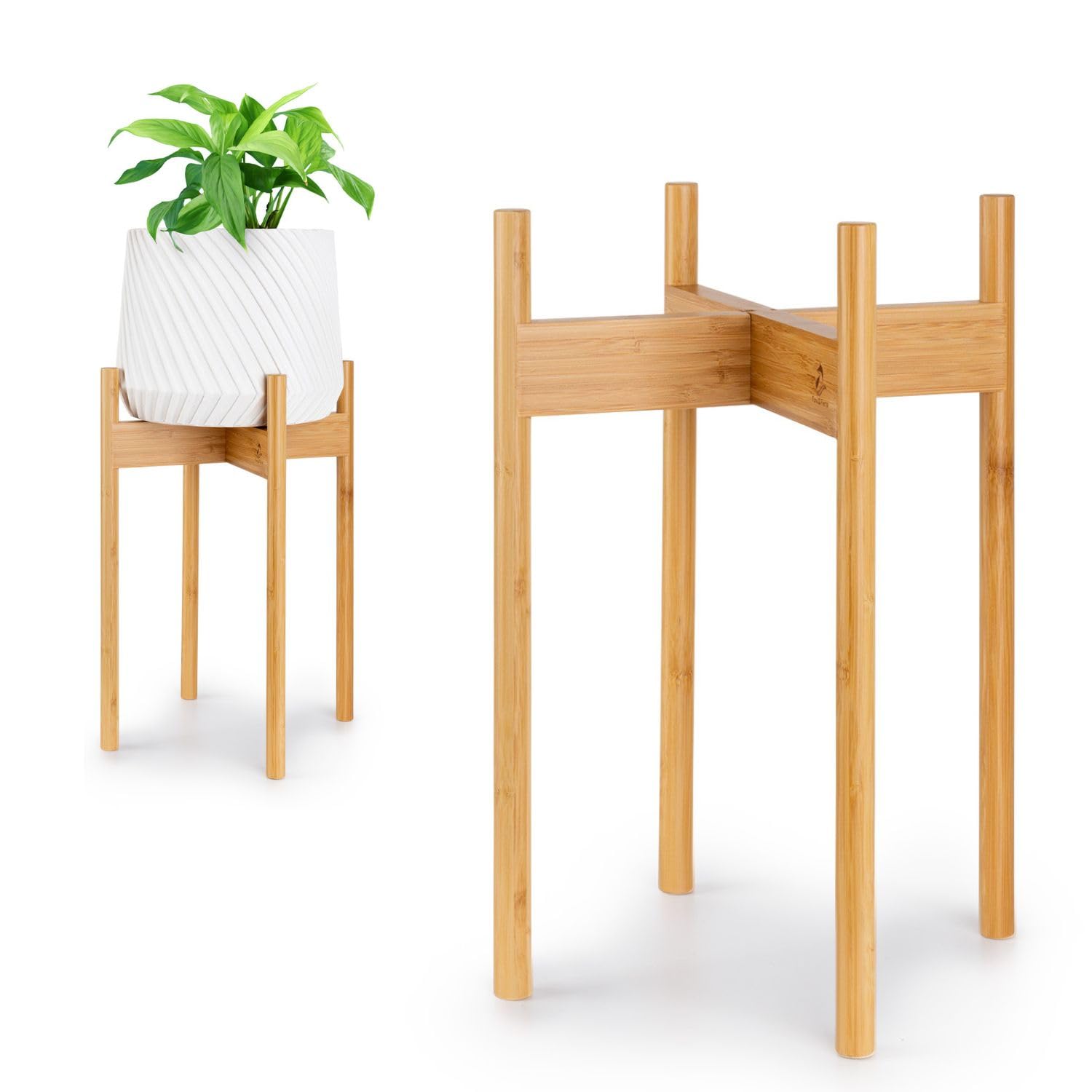 Fox & Fern Mid Century Plant Stand