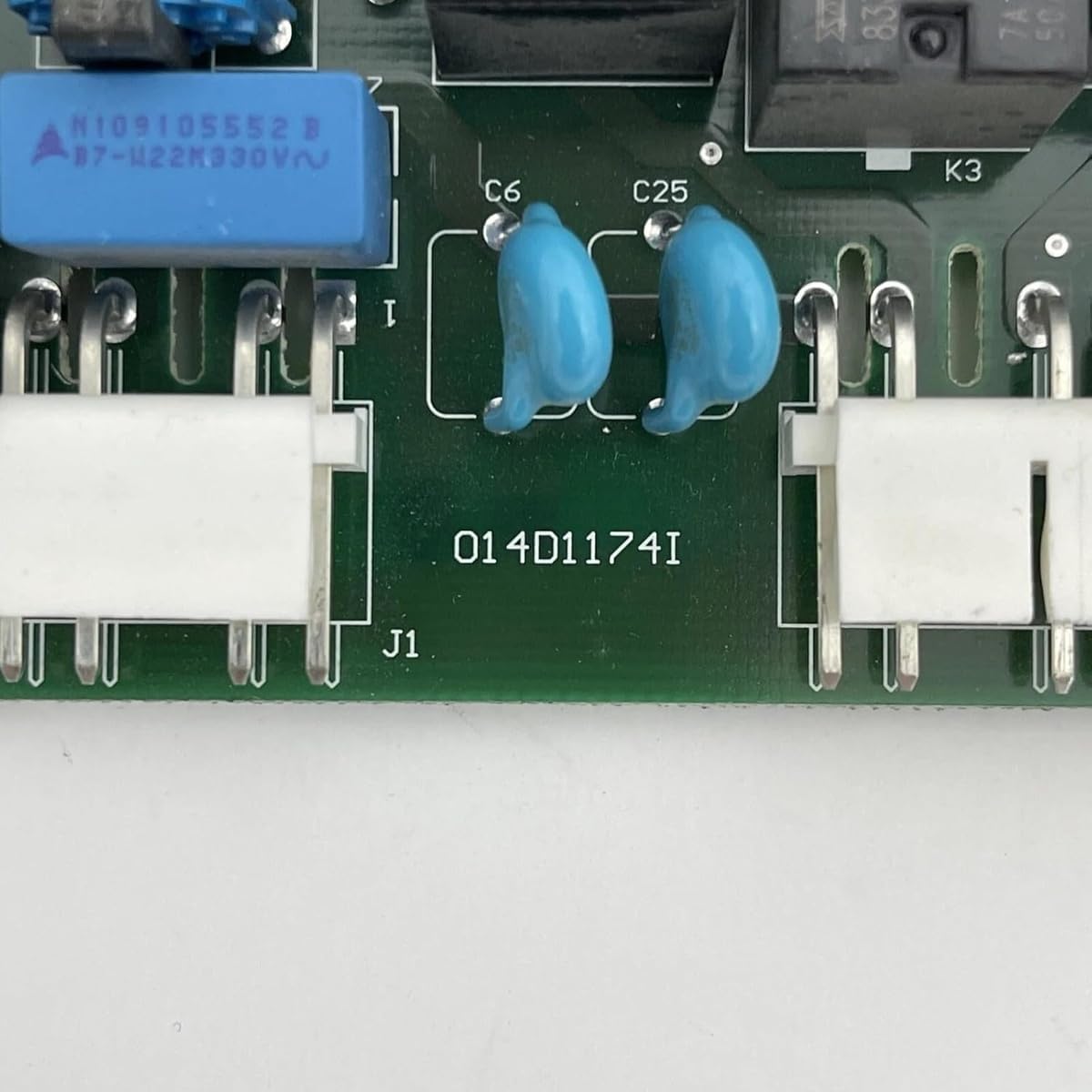 Replacement for Liftmaster 045DCT Garage Door Receiver Logic Board Yellow Learn Button 014D1174I OEM