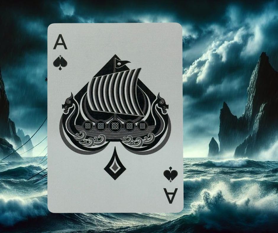Viking-Themed Bicycle Playing Cards: Premium Poker & Collection