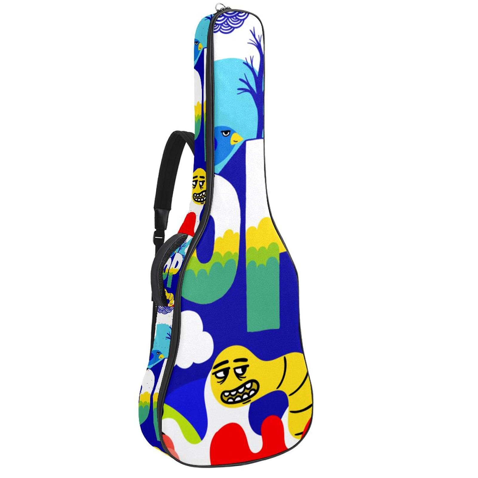 Sac à dos pour guitare acoustique antichoc protégeant des impacts - 8
