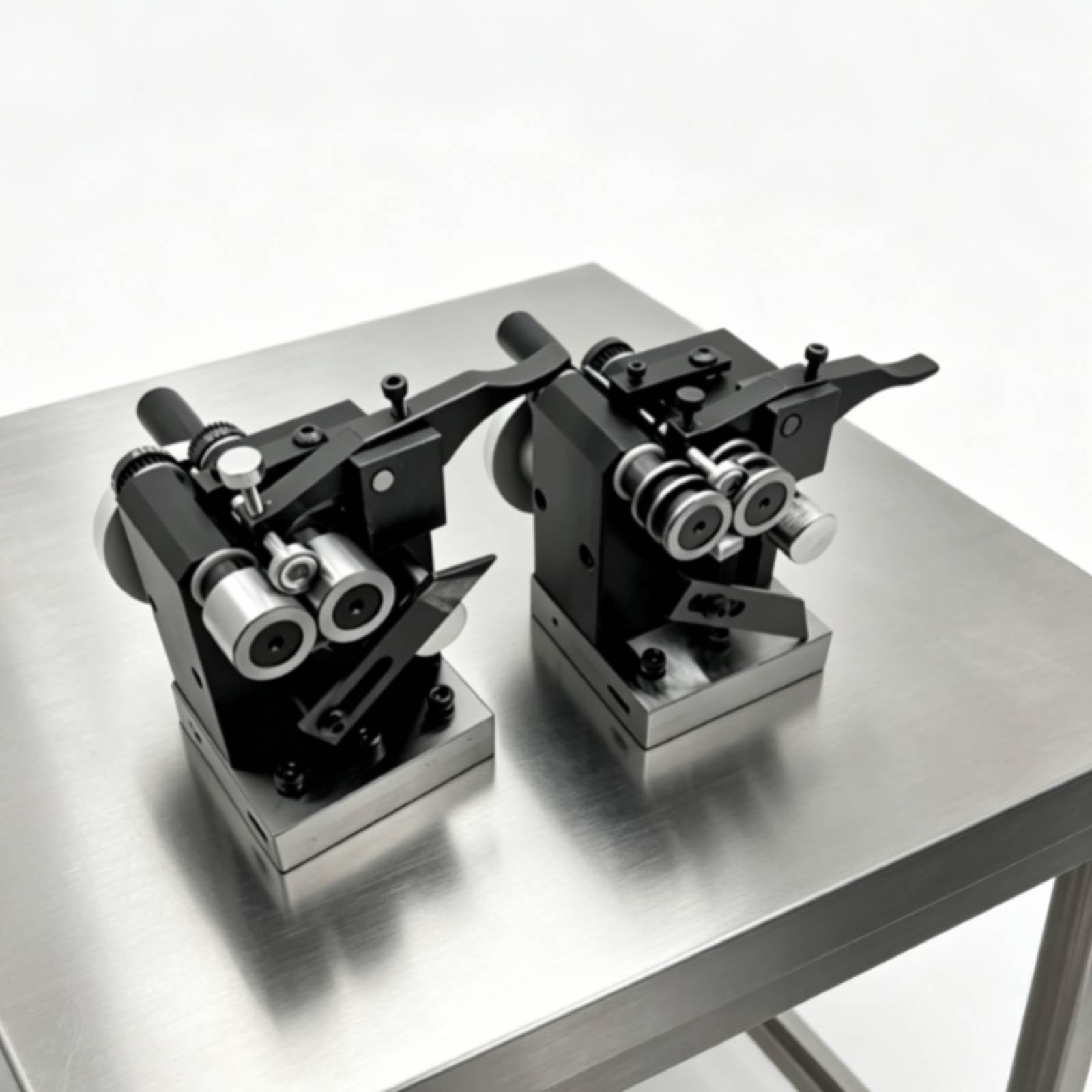 2 Piezas Afiladora Agujas Precisión Rectificado Afiladora Mini Banco Compacta Afilador Multiherramienta para Mecánicos, Fabricación