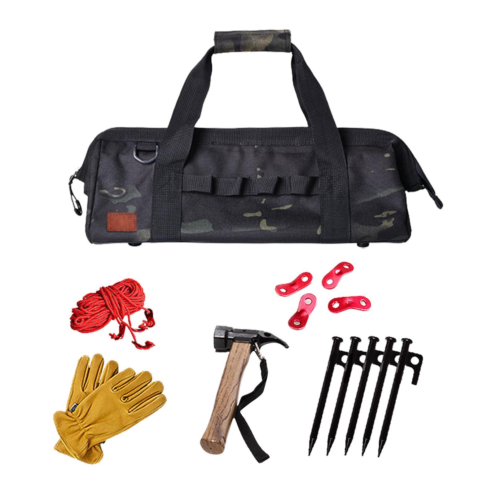 Bolsa para estacas impermeable y resistente con asa ampliada