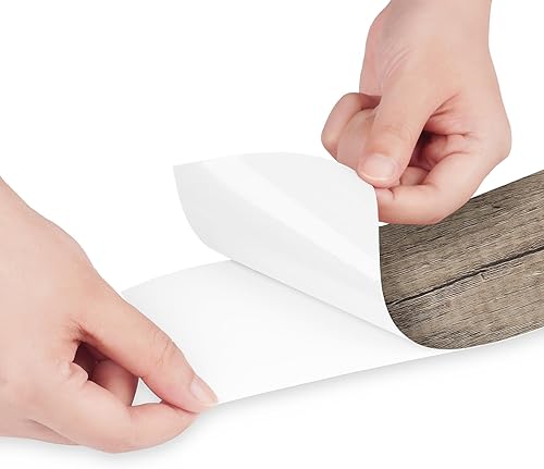 Miniatura 8 de Stickyart Marco de espejo de madera de 3 pulgadas x 50 pies de grosor, borde de madera, borde de cinta de espejo de baño, bordes de papel tapiz para