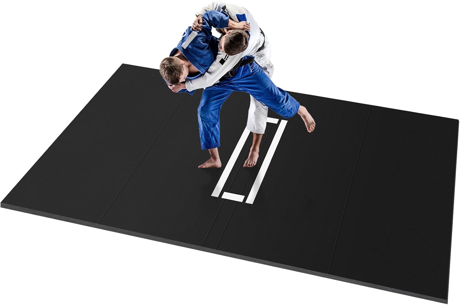 Wrestling Jiu Jitsu Mat 10feet/6.6ft/5ft Martial Arts Punching Mats for PE Training Yoga BJJ MMA Grappling Judo & Boxing