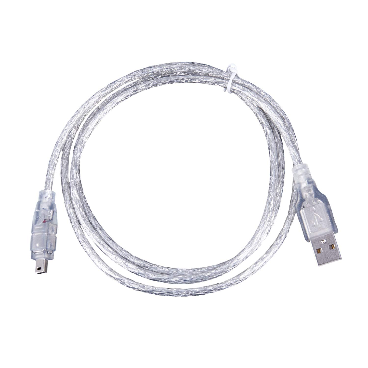 1,5 m USB na IEEE 1394 4-pinowy konwerter kabla Firewire DV do kamery PC
