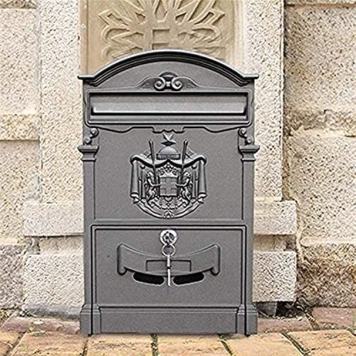 Boîte aux lettres murale anti-vol pour protéger votre courrier privé