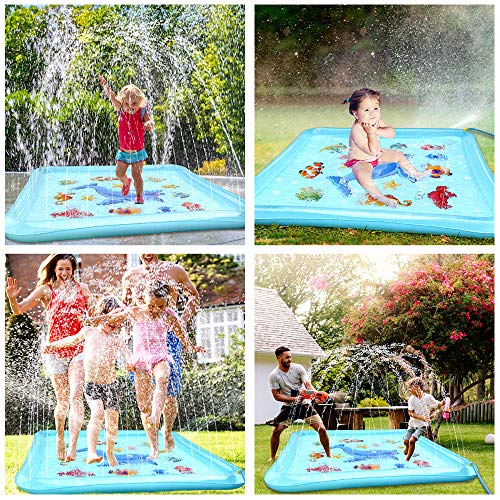 image for Growsland Splash Pad Sprinkler Toys for Kids - 67
