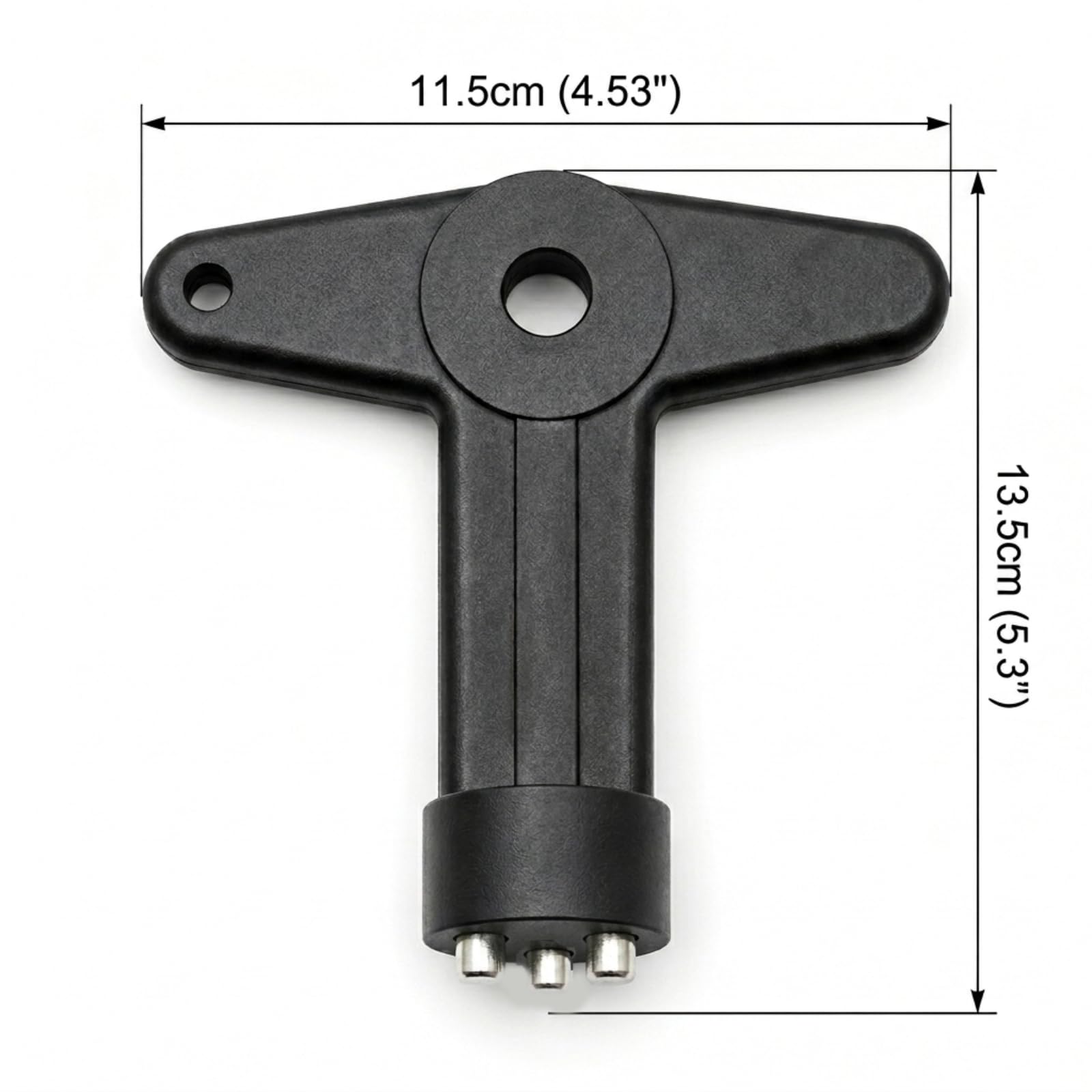 Twowinds - Llave Tapacubos Antirrobo 7700422600 Compatible con Renault Clio, Espace 4, Kangoo, Megane; Opel Astra, Corsa, Vectra - Llave de Extracción de Tornillos de Seguridad M8